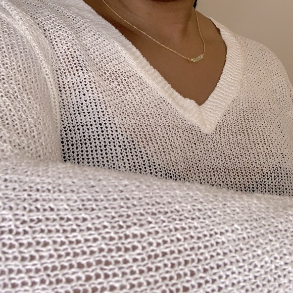Mesh white long sleeve - Picture 2 of 3